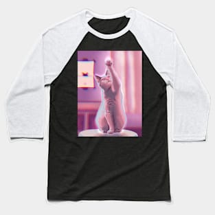 Dreamy cat Baseball T-Shirt